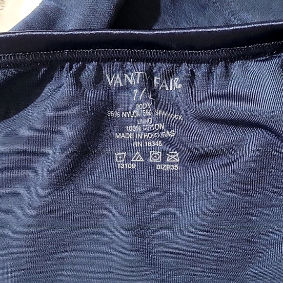 VANITY FAIR Illumination Blue Super Soft, Stretch Size 7/L - Picture 8 of 8